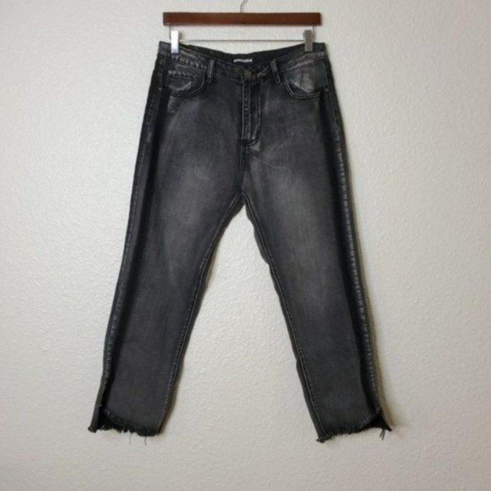 Momokrom You Can Fray That Again Straight Jeans